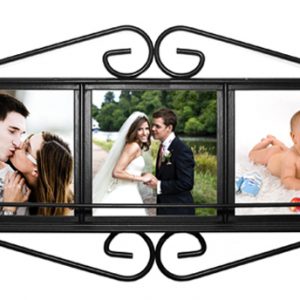 Perchero de 3 mayólicas