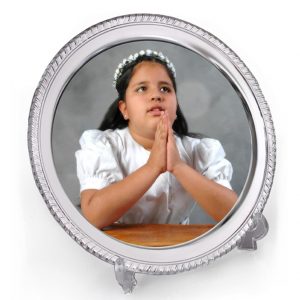 Platos metálicos grande