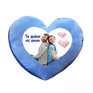 Cojin corazon terciopelo c
