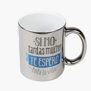 taza metalica